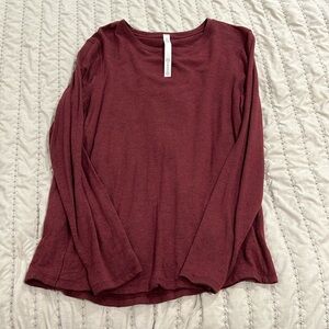 Lululemon Love-Modal fleece stretchy top